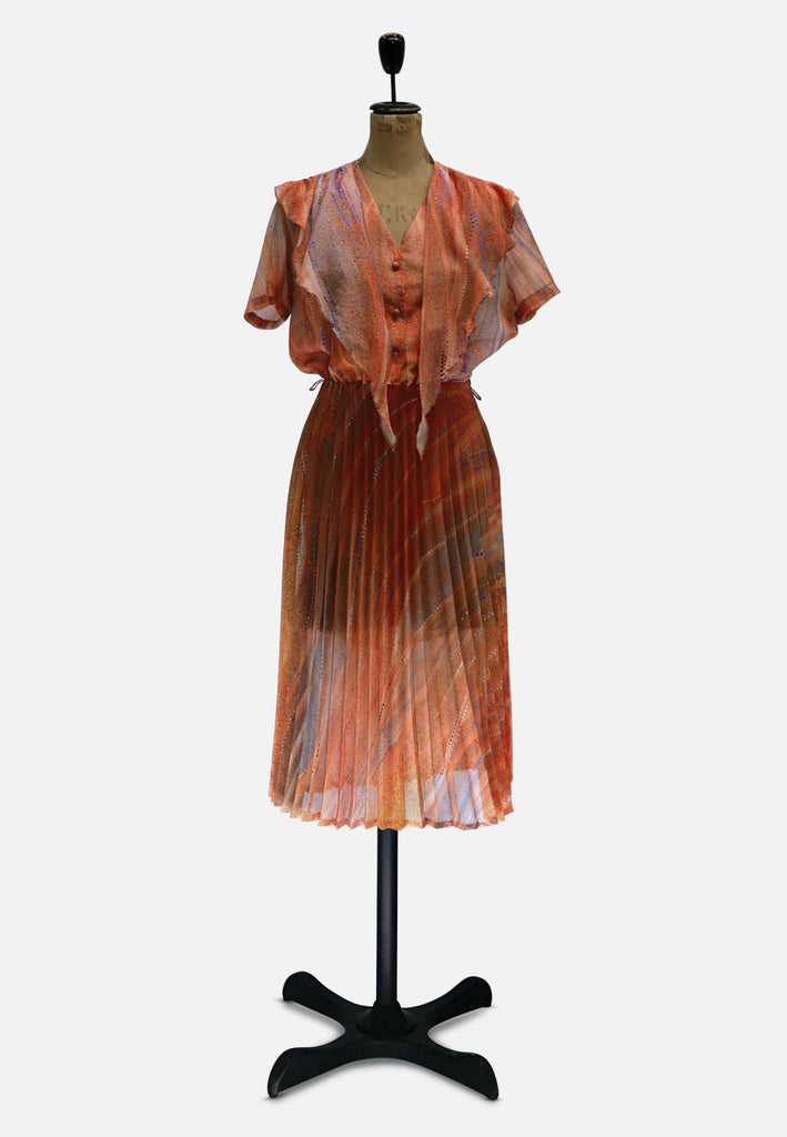 Vintage Clothing - Dash Of Spice Dress - Painted Bird Vintage Boutique & The Aviary - Dresses