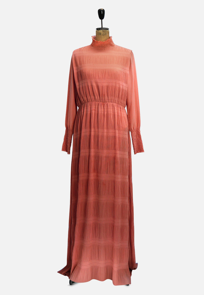 Vintage Clothing - Persimmon Dress - Painted Bird Vintage Boutique & The Aviary - Dresses