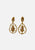 Vintage Clothing - Pearl On Drop - Painted Bird Vintage Boutique & The Aviary - Earrings