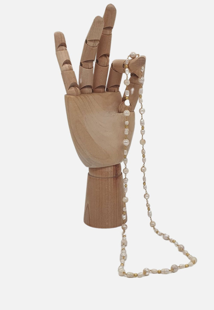 Vintage Clothing - Pearls Indeed Necklace - Painted Bird Vintage Boutique & The Aviary - Necklace