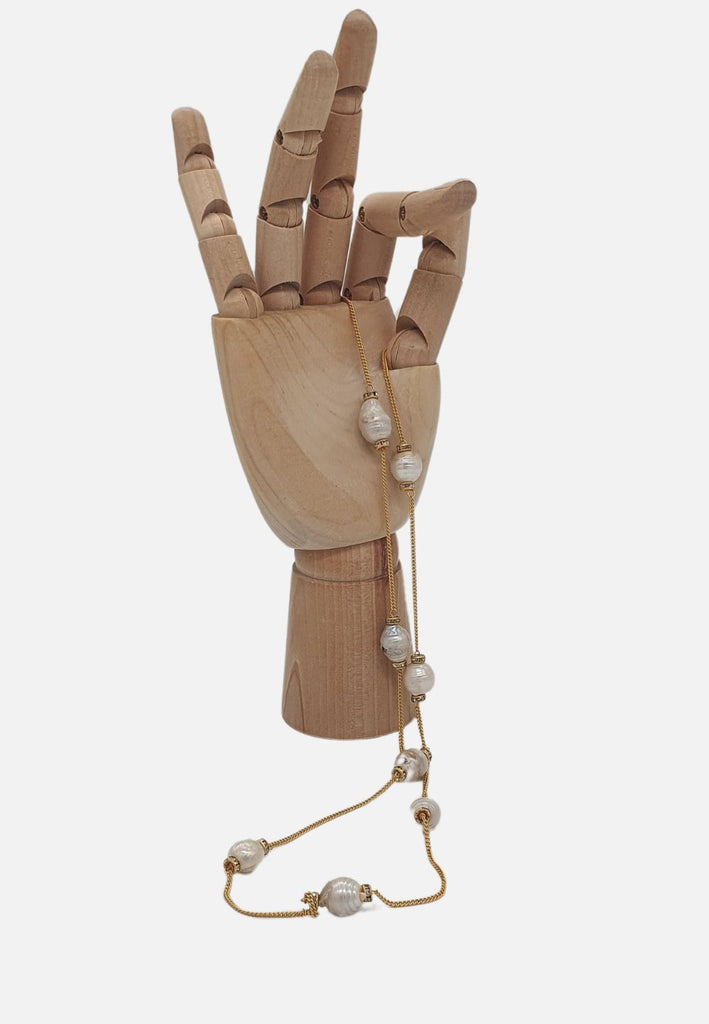 Vintage Clothing - Adorn Yourself Pearl Necklace - Painted Bird Vintage Boutique & The Aviary - Necklace