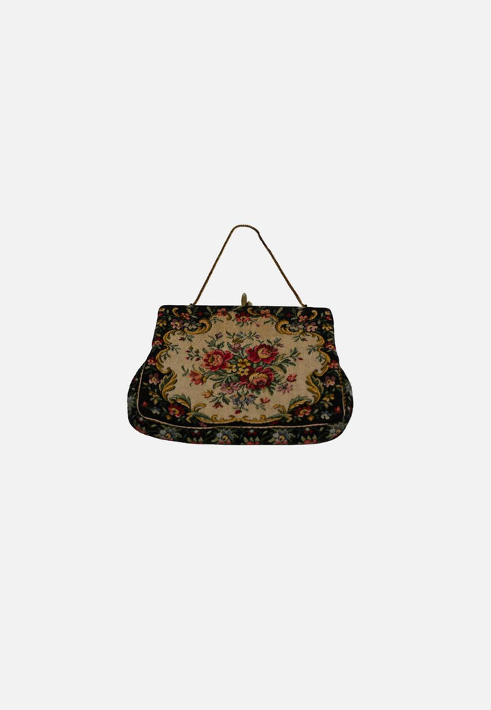 Vintage Clothing - Needlepoint Purse - Painted Bird Vintage Boutique & The Aviary - Handbag