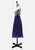 Vintage Clothing - Pretty Royal Pleats - Painted Bird Vintage Boutique & The Aviary - Skirts