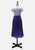 Vintage Clothing - Pretty Royal Pleats - Painted Bird Vintage Boutique & The Aviary - Skirts