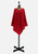 Vintage Clothing - Almost Red Cape 'VIP' - Painted Bird Vintage Boutique & The Aviary - Cape