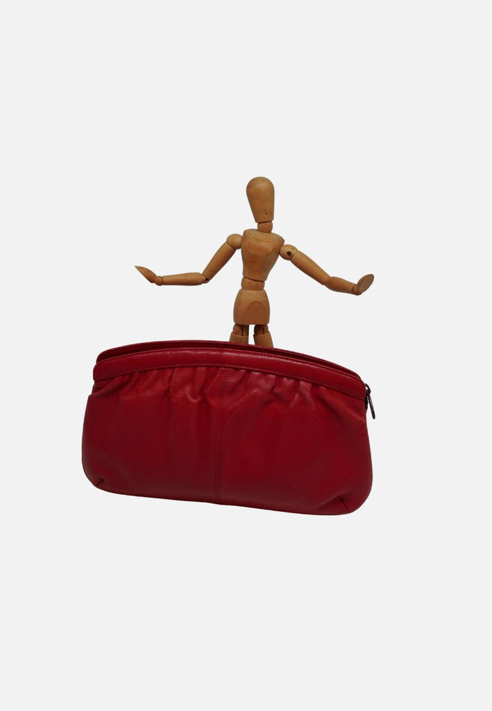 Vintage Clothing - Perfect Red Handbag - Painted Bird Vintage Boutique & The Aviary - Handbag