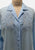 Vintage Clothing - Blue Daily Blouse 'VIP' ND - Painted Bird Vintage Boutique & The Aviary - Blouse