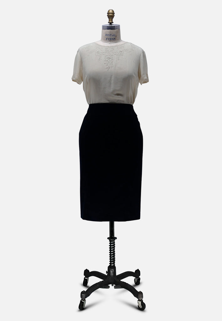 Vintage Clothing - The Creamery Blouse 'VIP' ND - Painted Bird Vintage Boutique & The Aviary - Blouse