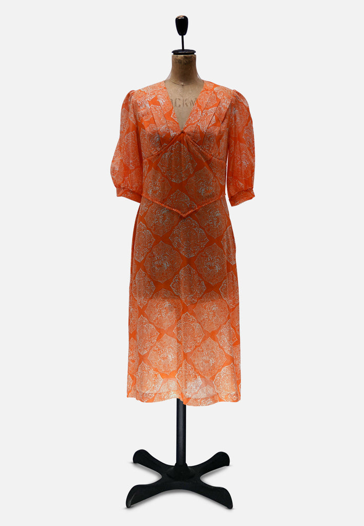 Vintage Clothing - Fanta Forever Dress 'VIP' NOT DONE - Painted Bird Vintage Boutique & The Aviary - Dresses