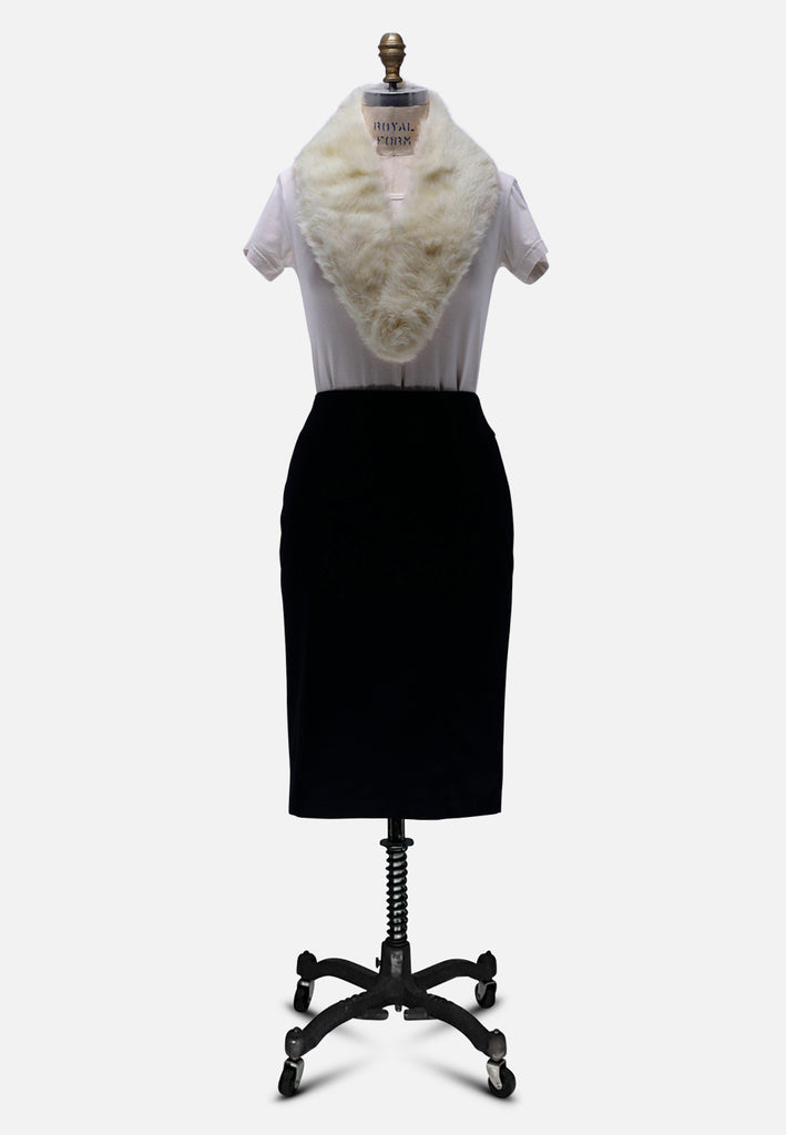 Vintage Clothing - CV Regal Fox Collar - Painted Bird Vintage Boutique & The Aviary - Scarf