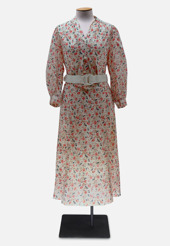 Vintage Clothing - Ensemble Of Orange - Painted Bird Vintage Boutique & The Aviary - Ensemble
