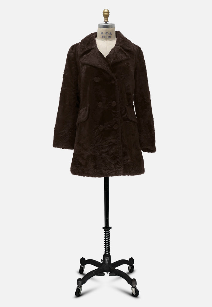 Vintage Clothing - Gateaux Faux Fur Coat - Painted Bird Vintage Boutique & The Aviary - Coat