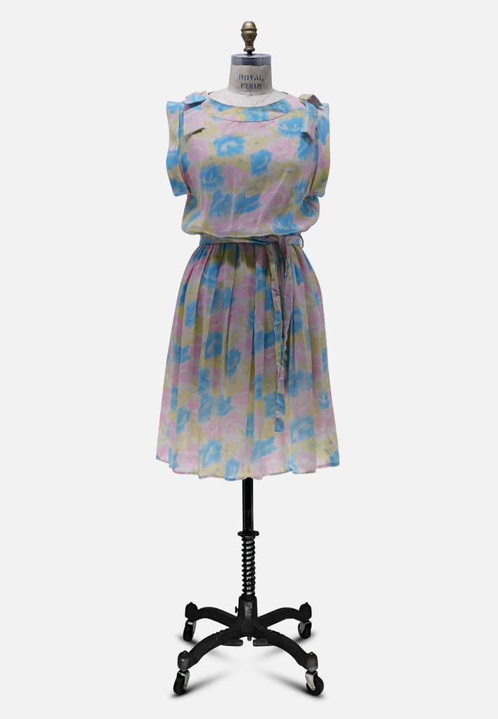 Vintage Clothing - Pretty Bows Dress 'VIP' - Painted Bird Vintage Boutique & The Aviary - Dresses