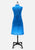 Vintage Clothing - Striking Teal Dress 'VIP' - Painted Bird Vintage Boutique & The Aviary - Dresses