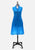 Vintage Clothing - Striking Teal Dress 'VIP' - Painted Bird Vintage Boutique & The Aviary - Dresses
