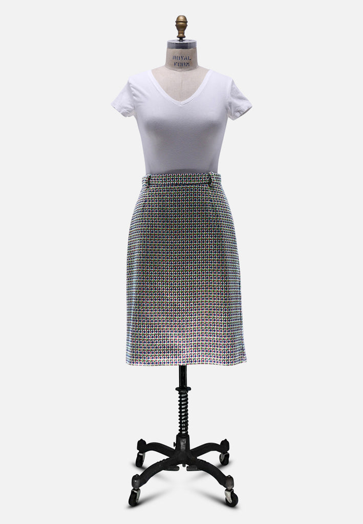 Vintage Clothing - The Forests Skirt 'VIP' NOT DONE - Painted Bird Vintage Boutique & The Aviary - Skirt