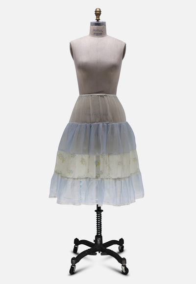 Vintage Clothing - Delicate Petticoat Skirt - Painted Bird Vintage Boutique & The Aviary - Lingerie