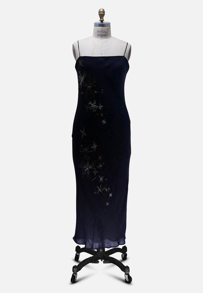 Vintage Clothing - Sleek Silhouette Dress - Painted Bird Vintage Boutique & The Aviary - Dresses