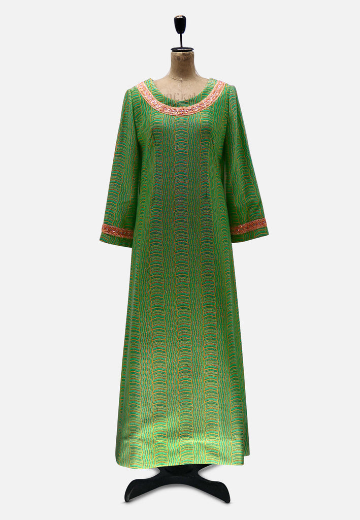 Vintage Clothing - English Pizazz Maxi 'VIP' - Painted Bird Vintage Boutique & The Aviary - Dresses