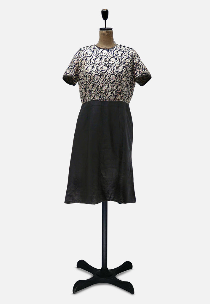 Vintage Clothing - Paisley Moss Dress 'VIP' ND - Painted Bird Vintage Boutique & The Aviary - Dresses