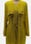 Vintage Clothing - Chartreuse Retro Dress 'VIP' - Painted Bird Vintage Boutique & The Aviary - Dresses