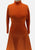 Vintage Clothing - Orange Skater Dress 'VIP' NOT DONE - Painted Bird Vintage Boutique & The Aviary - Dresses
