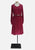Vintage Clothing - Rippling Raspberries Dress 'VIP' - Painted Bird Vintage Boutique & The Aviary - Dresses