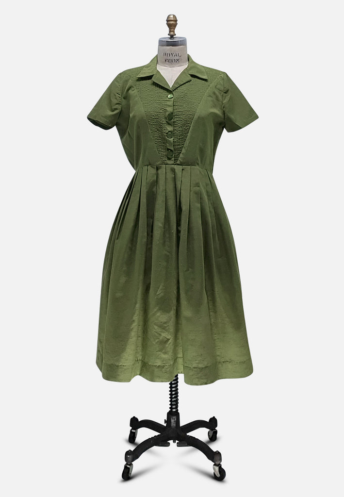 Vintage Clothing - Mossy Me Dress - STYLIST COLLECTION 'VIP' ND - Painted Bird Vintage Boutique & The Aviary - Dresses