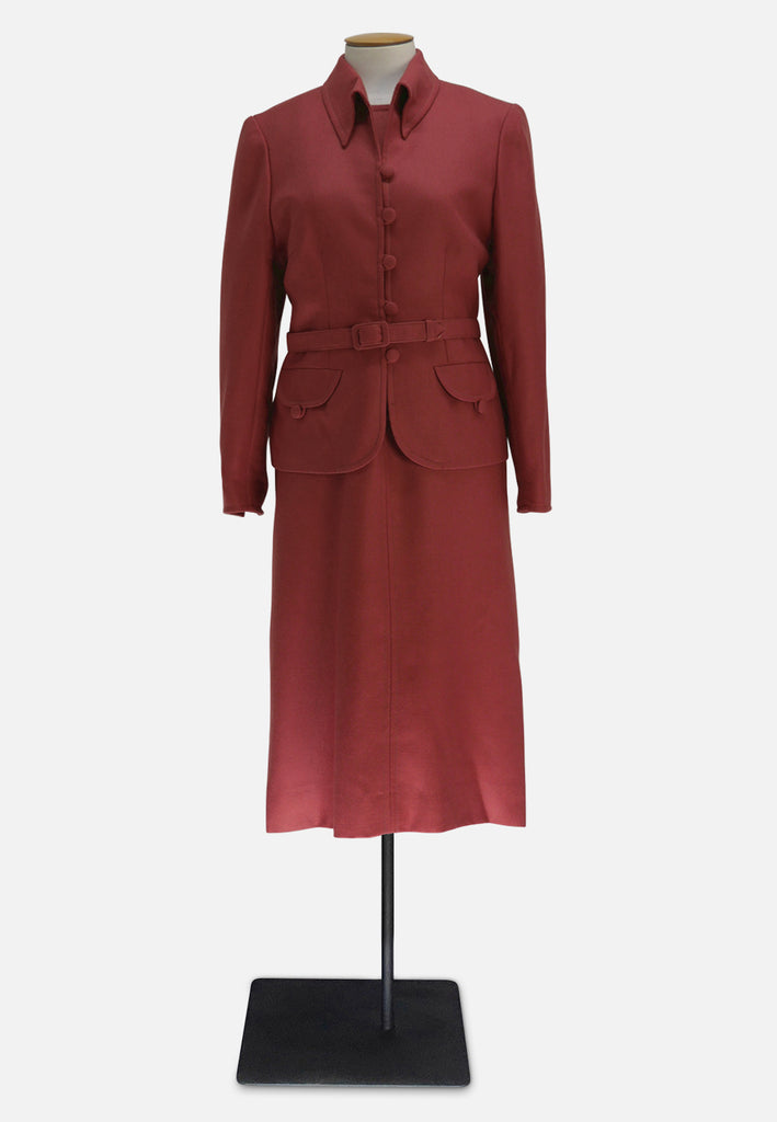 Vintage Clothing - Dusky Rose Ensemble - DESIGNER 'VIP' - Painted Bird Vintage Boutique & The Aviary - Ensemble