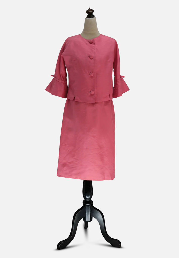 Vintage Clothing - Silk Lace Delight Ensemble 'VIP' - Painted Bird Vintage Boutique & The Aviary - Ensemble