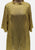 Vintage Clothing - Splendid Gold Dress 'VIP' - Painted Bird Vintage Boutique & The Aviary - Dresses