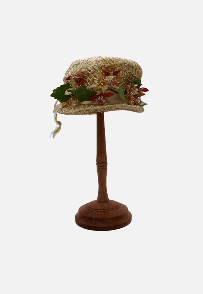 Vintage Clothing - CV Relish Autumn Hat 'VIP' NOT DONE - Painted Bird Vintage Boutique & The Aviary - Hat