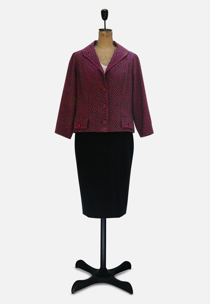 Vintage Clothing - Dianes Folly Jacket - Painted Bird Vintage Boutique & The Aviary - Coats & Jackets