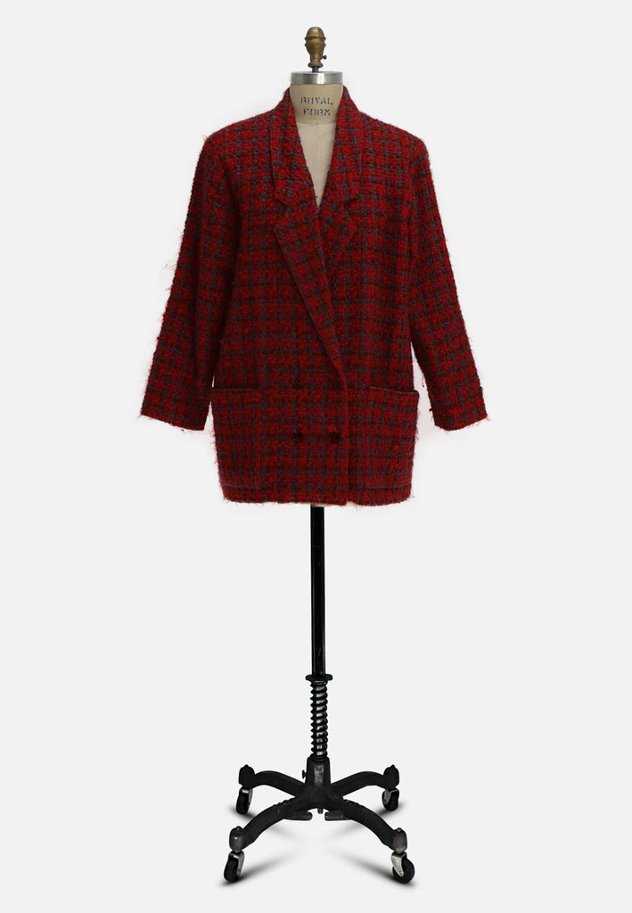 Vintage Clothing - Red Affair Jacket - Painted Bird Vintage Boutique & The Aviary - Coats & Jackets