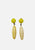 Vintage Clothing - Lemon Drop Earrings 'VIP' - Painted Bird Vintage Boutique & The Aviary - Earrings
