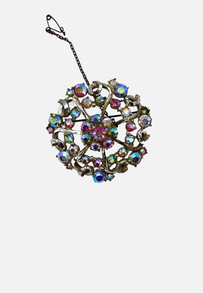 Vintage Clothing - Brooch The Rainbow 'VIP' - Painted Bird Vintage Boutique & The Aviary - Brooch