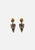 Vintage Clothing - Double Dip Earrings - Painted Bird Vintage Boutique & The Aviary - Earrings