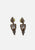 Vintage Clothing - Double Dip Earrings - Painted Bird Vintage Boutique & The Aviary - Earrings