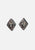 Vintage Clothing - Rough Diamond Earrings - Painted Bird Vintage Boutique & The Aviary - Earrings
