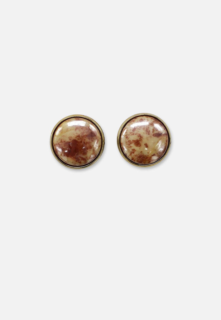 Vintage Clothing - A-Round Earring - Painted Bird Vintage Boutique & The Aviary - Earrings