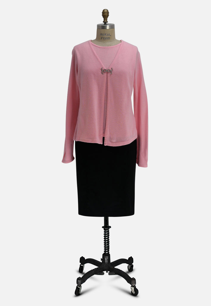 Vintage Clothing - Deco Clip Knit - Painted Bird Vintage Boutique & The Aviary - Knit