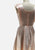 Vintage Clothing - Satin Peach Dress 'VIP' NOT DONE - Painted Bird Vintage Boutique & The Aviary - Dresses