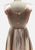 Vintage Clothing - Satin Peach Dress 'VIP' NOT DONE - Painted Bird Vintage Boutique & The Aviary - Dresses