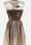 Vintage Clothing - Satin Peach Dress 'VIP' NOT DONE - Painted Bird Vintage Boutique & The Aviary - Dresses