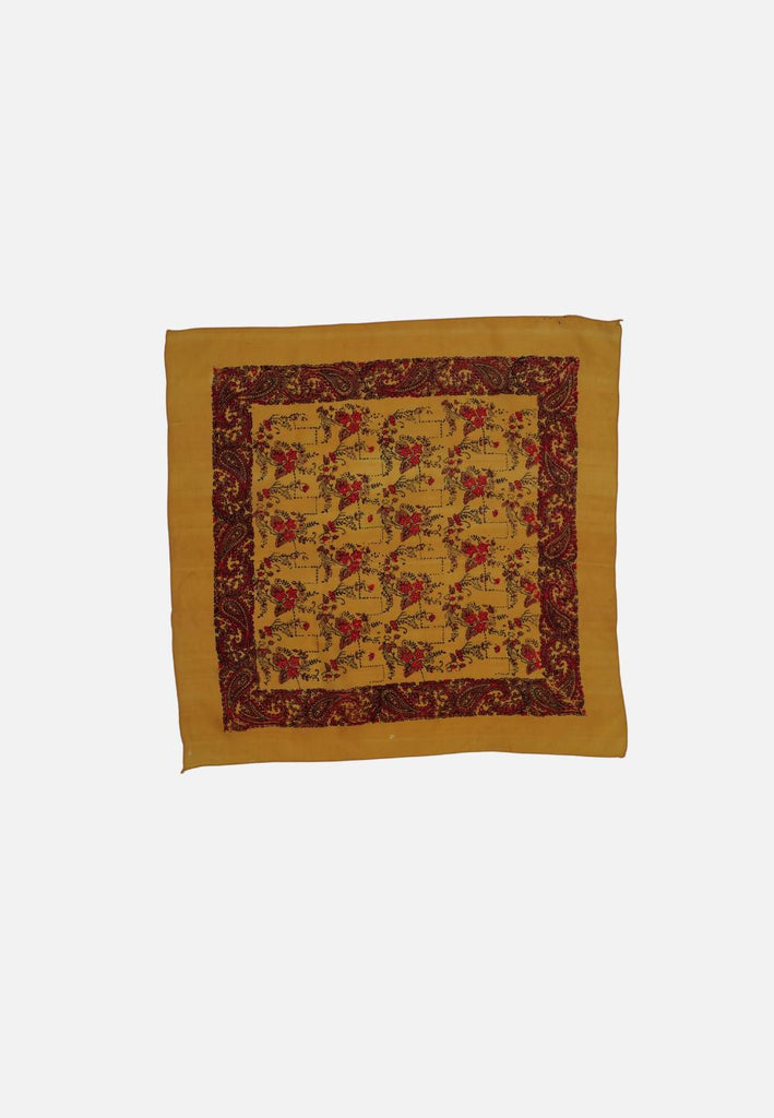 Vintage Clothing - Custard Scarf 'VIP' - Painted Bird Vintage Boutique & The Aviary - Dresses