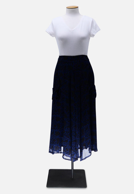 Vintage Wool Pastel Skirt Selected by Kikos Kloset
