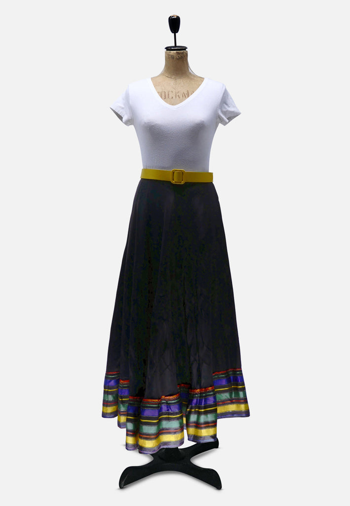 Vintage Clothing - Over The Rainbow Skirt 'VIP' ND - Painted Bird Vintage Boutique & The Aviary - Skirt