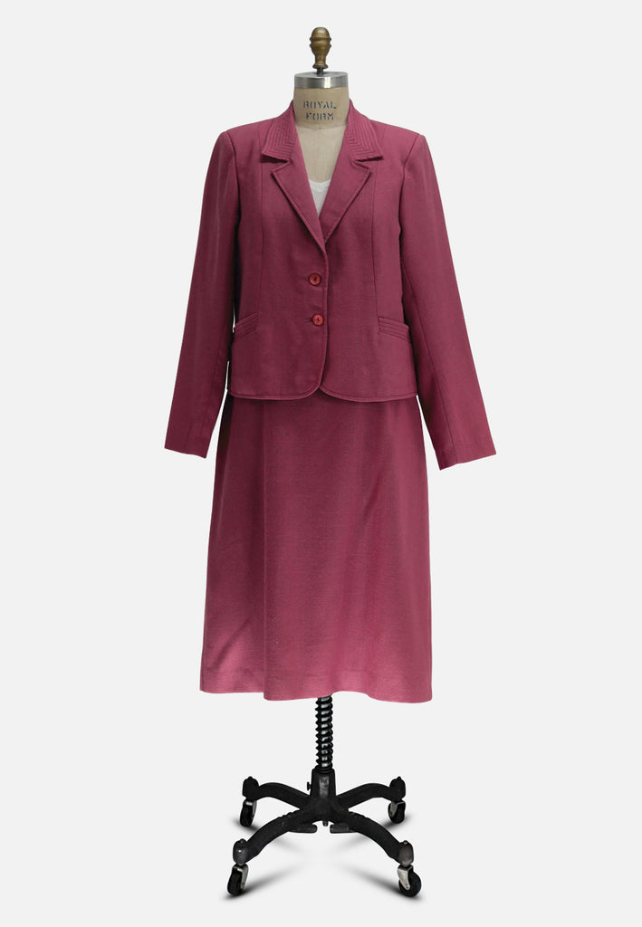 Vintage Clothing - Busy Lady Rose Ensemble 'VIP' - Painted Bird Vintage Boutique & The Aviary - Ensemble