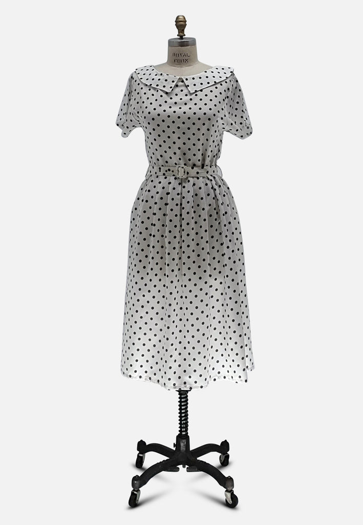 Vintage Clothing - Derby Dots Dress - Painted Bird Vintage Boutique & The Aviary - Dresses
