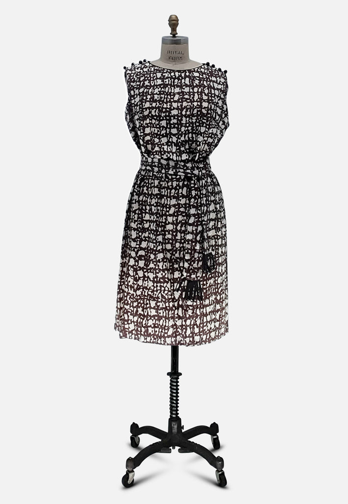 Vintage Clothing - Squidgy Pattern Dress - Painted Bird Vintage Boutique & The Aviary - Dresses